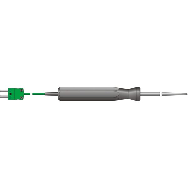 Insteekvoeler 130 mm (vloeistof & halfvaste stoffen) - Afbeelding 2