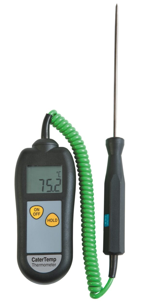 Catertemp Digitale Voedselthermometer - Spiraalkabel