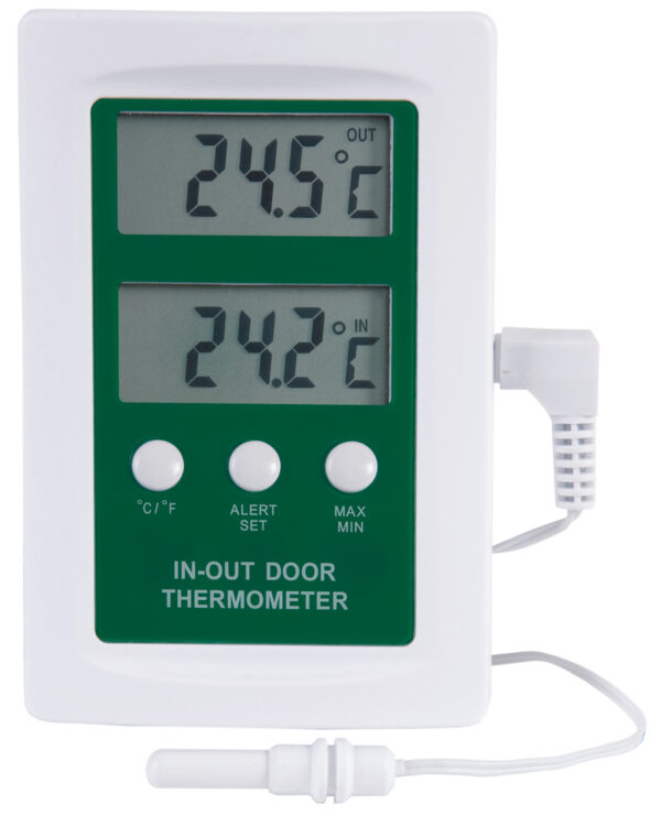 Max / min binnen / buitenthermometer