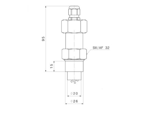 Paddle Wheel Flowmeter RVS