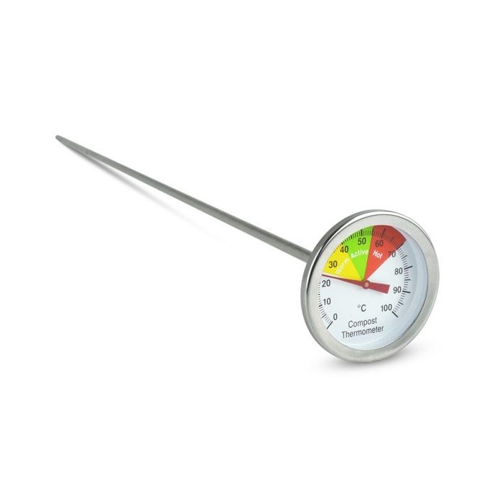 ETI – Compost Thermometer – Ø5 mm RVS – 50 cm lang – Professioneel – Grondthermometer Bodemtechniek