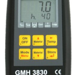 GMH 3831 Precisie Materiaalvocht- en Temperatuurmeter MATERIAALVOCHT